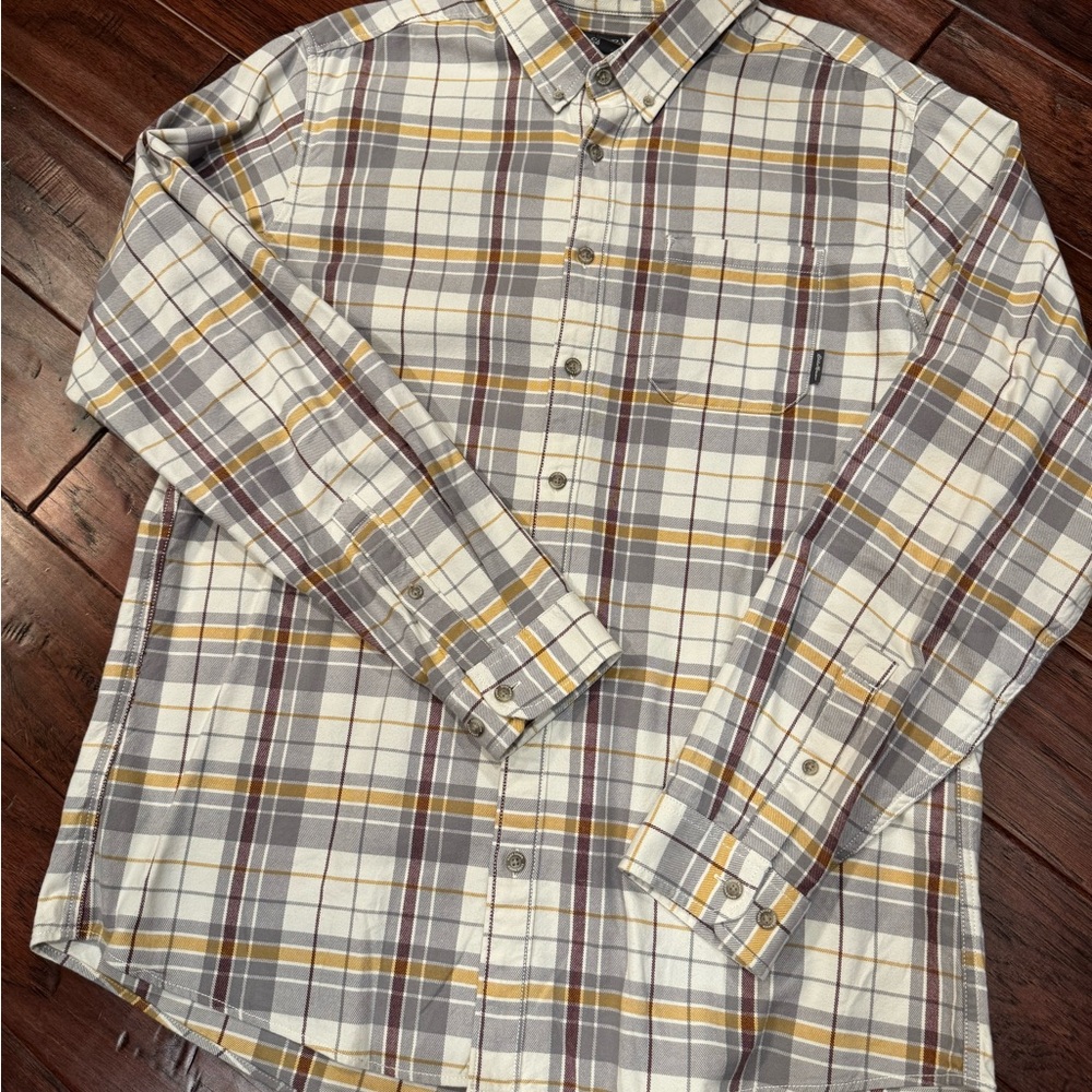 Eddie Bauer Plaid Flannel Shirt - Picture 2 of 7